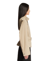 Beige Biker Jacket | PDP | Antonia