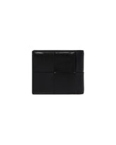 Black Small Cassette Bi-Fold Wallet | PDP | Antonia