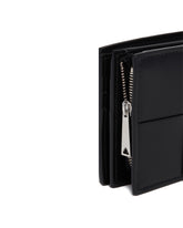 Black Small Cassette Bi-Fold Wallet | PDP | Antonia