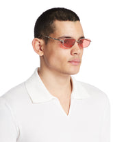 Silver NM3 Plane Sunglasses | PDP | Antonia