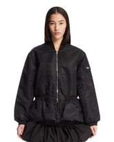 Black Ruched Bomber | PDP | Antonia