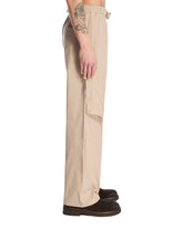 Pantaloni Jordan In Cotone Beige | PDP | Antonia