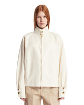 White Robbie Cotton Jacket - DARKPARK | PLP | Antonia