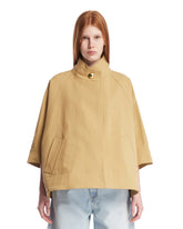 Beige Cotton Oversized Jacket - DARKPARK | PLP | Antonia