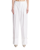 White Diana Cotton Pants - DARKPARK | PLP | Antonia