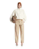 Beige Tomi Cotton Pants - New arrivals women | PLP | Antonia