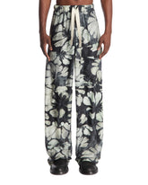 Pantaloni Stampati Verdi - DRIES VAN NOTEN | PLP | Antonia