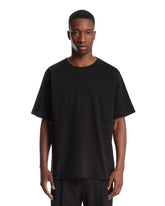 T-Shirt Girocollo Nera - DRIES VAN NOTEN | PLP | Antonia