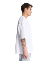 White Cotton T-Shirt | PDP | Antonia