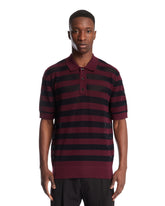 Polo In Maglia A Righe Rossa - DRIES VAN NOTEN | PLP | Antonia