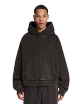 Black Cotton Hoodie - ENTIRE STUDIOS | PLP | Antonia