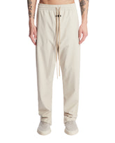 Beige Trousers with Side Zip - New arrivals men's clothing | PLP | Antonia