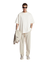 Beige Trousers with Side Zip - New arrivals men's clothing | PLP | Antonia