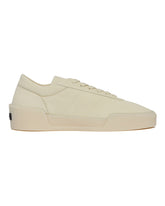 White Aerobic Low Sneakers | PDP | Antonia