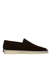 Brown Suede Loafers - Men's shoes | PLP | Antonia