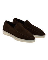 Brown Suede Loafers - Men's shoes | PLP | Antonia