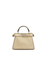 Gold Peekaboo ISeeU Petite Bag - FENDI | PLP | Antonia