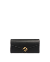 Black Continental Wallet - FENDI | PLP | Antonia