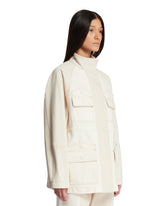 White Denim Blouson | PDP | Antonia