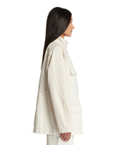 White Denim Blouson | PDP | Antonia