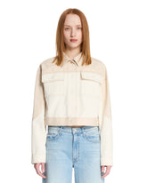 Beige Denim Jacket - FENDI | PLP | Antonia