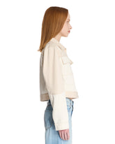 Beige Denim Jacket | PDP | Antonia