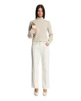 White FF Denim Pants - FENDI | PLP | Antonia