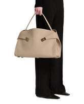 Borsa Hug Large Beige - FERRAGAMO | PLP | Antonia