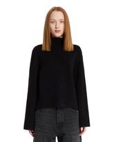 Black Kim Turtleneck Sweater - Women's knitwear | PLP | Antonia