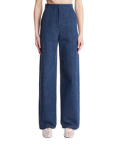 Blue Denim Pants - Women's clothing | PLP | Antonia