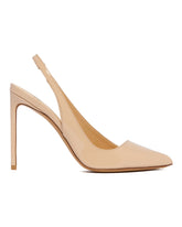 Beige R1P970 Leather Pumps | PDP | Antonia