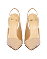 Beige R1P970 Leather Pumps | PDP | Antonia