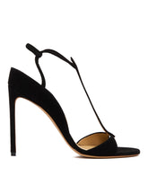 Black R1S950 T-Strap Sandals - New arrivals women's shoes | PLP | Antonia