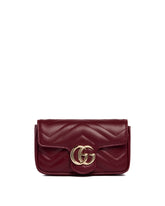 Borsa Super Mini GG Marmont Burgundy - Gucci donna | PLP | Antonia