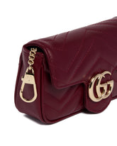 Borsa Super Mini GG Marmont Burgundy | PDP | Antonia