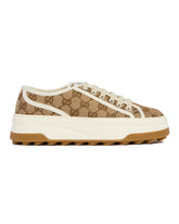 Beige GG Sneakers | PDP | Antonia