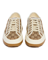 Beige GG Sneakers | PDP | Antonia