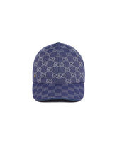 Blue GG Cotton Cap | PDP | Antonia