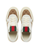 Beige Re-Web Sneakers - GUCCI | PLP | Antonia