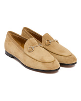 Beige Jordaan Loafers - GUCCI | PLP | Antonia