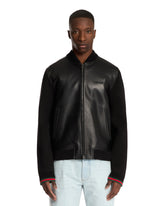 Black Leather Bomber | PDP | Antonia