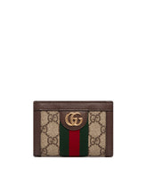 Brown Bi-Fold Ophidia Wallet - GUCCI | PLP | Antonia