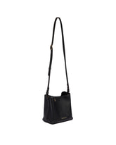 Black Mini GG Emblem Bucket Bag | PDP | Antonia