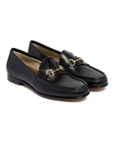 Black Horsebit 1953 Leather Loafers - Women's shoes | PLP | Antonia