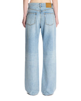 Blue Relaxed Cotton Jeans | PDP | Antonia