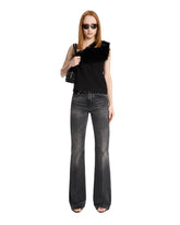 Black Flora Jeans | PDP | Antonia