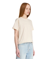 Beige Cotton T-Shirt | PDP | Antonia