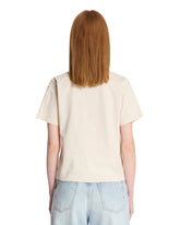 Beige Cotton T-Shirt | PDP | Antonia