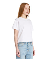 White Cotton T-Shirt | PDP | Antonia