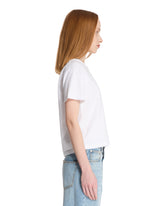 White Cotton T-Shirt | PDP | Antonia